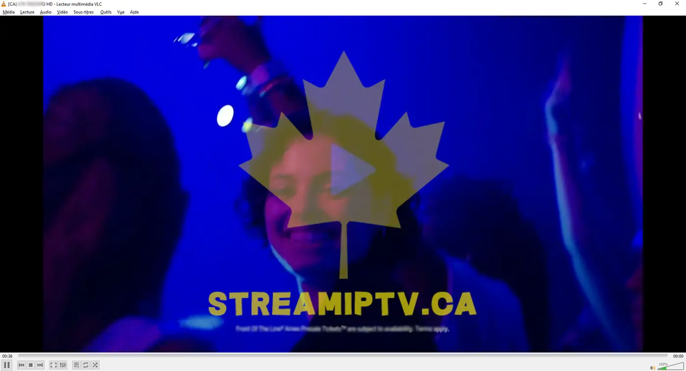 StreamIPTV VOD movies and series in web browser — Canadian IPTV