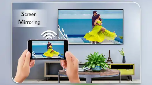 screen merroring to google tv